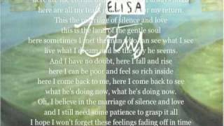 Elisa, The Marriage (Lotus), base musicale