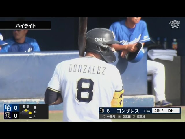【ファーム】9月14日 オリックス・バファローズ 対 中日ドラゴンズ ハイライト