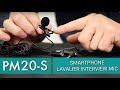 Clip-on Interview Lavalier Microphone for Smartphones | MOVO PM20-S