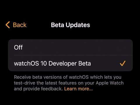How to Update your Apple Watch to WatchOS 10 Beta Updates