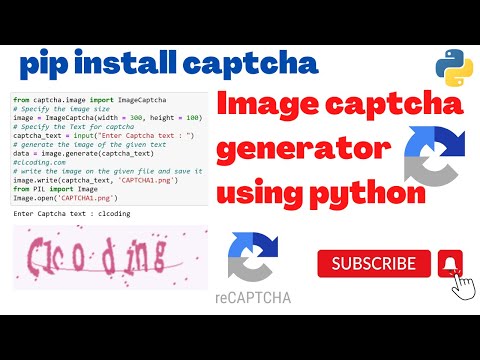 Day 76 Image Captcha Generator Using Python