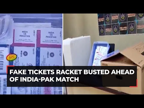 Cricket World Cup 2023: Four held for selling fake tickets of Oct 14 India-Pakistan match
