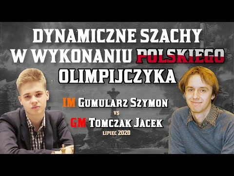 Tak DYNAMICZNYCH SZACHÓW dawno nie WIDZIAŁEM na POLSKIM PODWÓRKU! || IM Gumularz  vs GM Tomczak