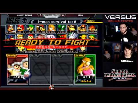 VS Weekly 08/07/16 - Winners R2 - PPG|Hungry Pigeon (Peach, Sheik) vs Jagr (ICs) - Melee