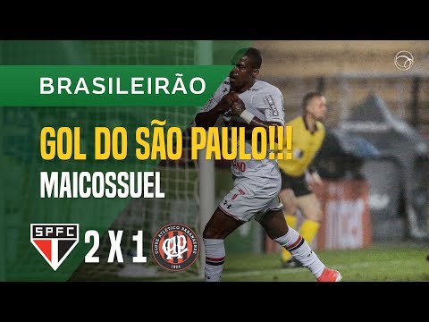 GOL (MAICOSUEL) - SÃO PAULO X ATLÉTICO-PR - 14/10 - BRASILEIRÃO 2017