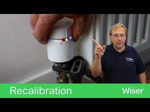 How To Recalibrate Smart Radiator Thermostat | Wiser