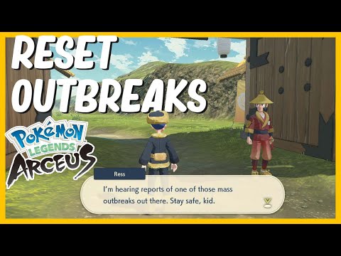 How To MANIPULATE & RESET Mass Outbreaks in Pokemon Legends Arceus