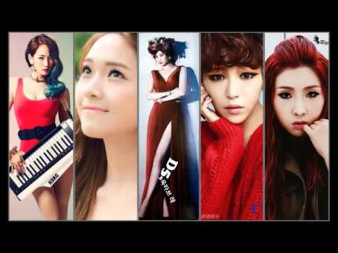 Yeeun(예은) vs Jessica(제시카) vs Seohyun(서현) vs Gain(가인) vs Minzy(민지) VOCAL BATTLE (B4~F5) 고음배틀