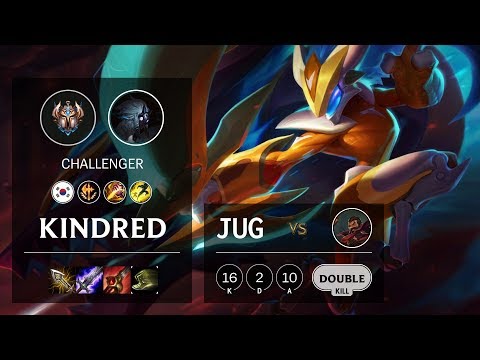 Kindred Jungle vs Graves - KR Challenger Patch 10.9