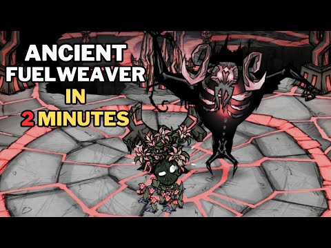 Ancient Fuelweaver in 2 min as Wormwood (No Weather Pain, No cheese) - Don't Starve Together | DST