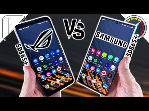 Asus ROG Phone 3 vs Galaxy Note 20 Ultra Speed Test