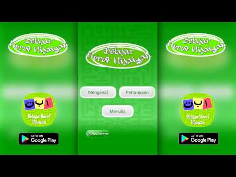 Belajar Huruf Hijaiyah Video