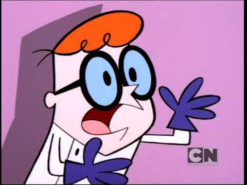Dexter's Lab - Dee Dee laughing at Dexter