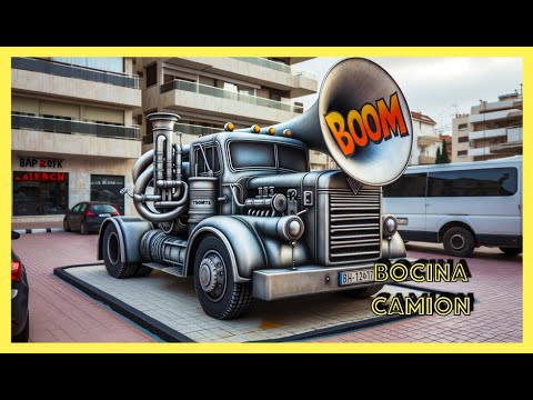 (𝓢𝓕𝓧) 𝓑𝓞𝓒𝓘𝓝𝓐 - Sonido bocina Camion / Sound Truck Horn - ASIDEFACIL.ES