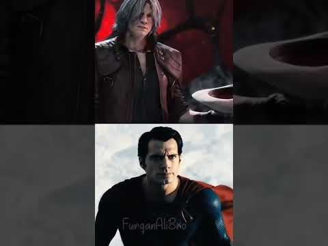 Dante VS Marvel And DC #dc #marvel #dante #thor #superman