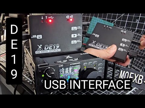 Xiegu g90 - DE19 USB INTERFACE CONNECTION