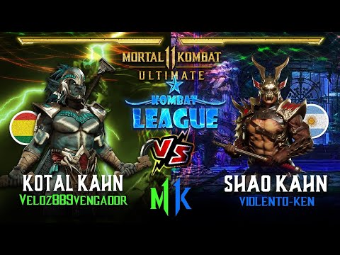 LibraStone Vs veloz889vengador - Argentina Vs Bolivia - Kombat League MK11 - Feat Chopaso