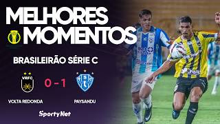 PAYSANDU VENCE O VOLTA REDONDA PELA PRIMEIRA VEZ NO RAULINO DE OLIVEIRA! | Melhores Momentos