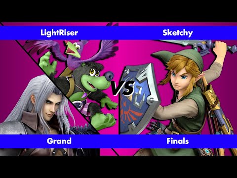 LightRiser (Banjo, Sephiroth) VS. Sketchy (Link) - Grand Finals - The Blast Zone 8.5