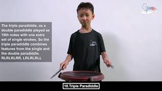 Download lagu 18. Triple paradiddle- Asia Pacific Drummer Competition 2018 Champion Series- Marvin Wong mp3