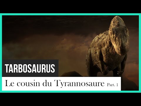 Tarbosaurus le Cousin Asiatique du Tyrannosaure Qui Dominait le Cretace