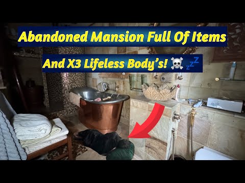 I Made A Shocking Discovery In This Abandoned Mansion Full Of Priceless Antiques & X3 Lifeless Bodys