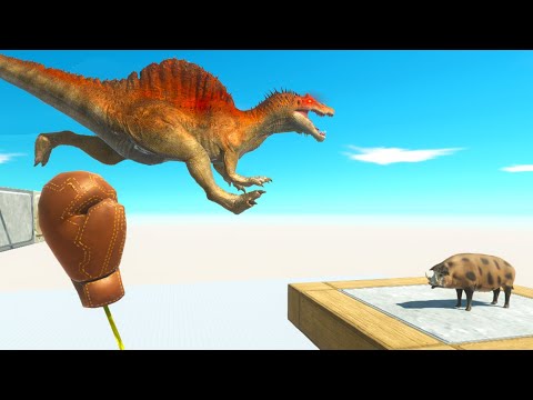 Trap Boxing Gloves One Hit Kill | Animal Revolt Battle Simulator