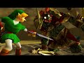 Zelda Ocarina Of Time PC Port Inside Ganon S Castle Final Boss No Damage 100 Walkthrough