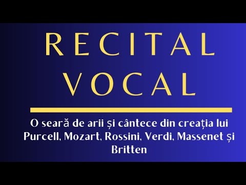 Recital Vocal