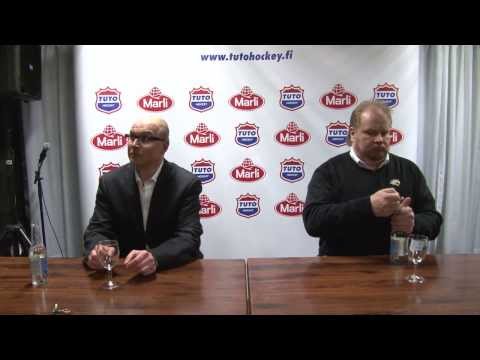 TUTO Hockey - Sport, 28.12.2013. Lehdistötilaisuus
