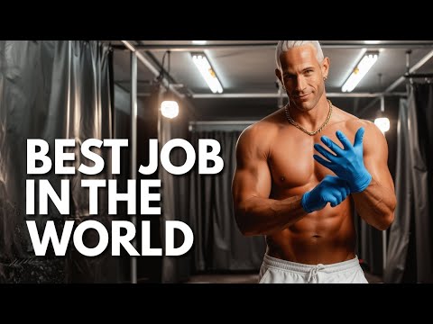 Best Job In the World | Rubbing Lotion on Bodybuilders 🏆💪