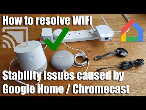 Chromecast と Google Home が原因で WiFi がクラッシュする