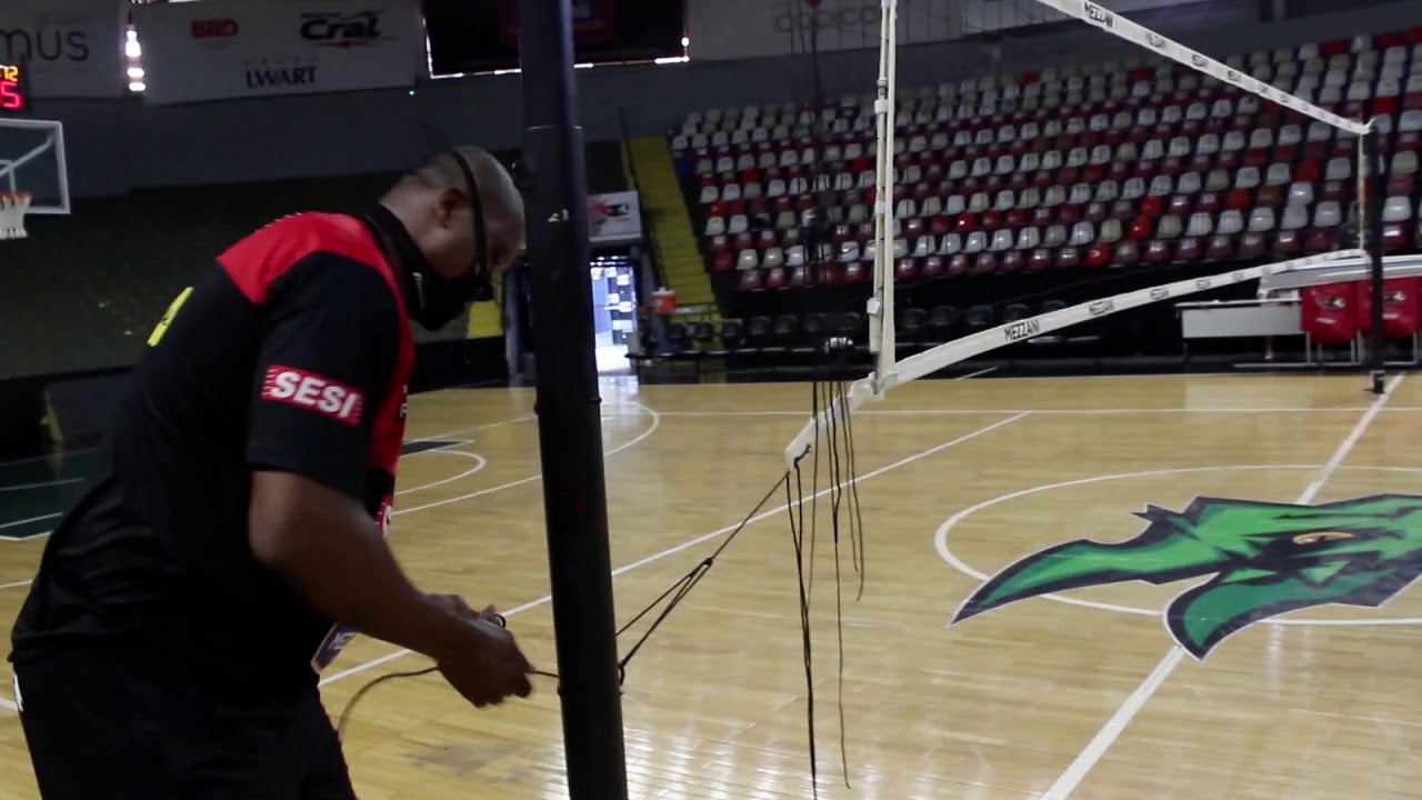 Montagem De Rede - Sesi Vôlei Bauru