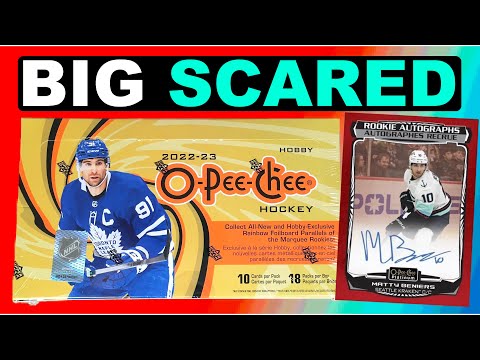 This is VERY CONCERNING - 2022-23 O-Pee-Chee Hockey Hobby Box Break #2