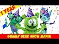 ONE YEAR CHANNELVERSARY Top 10 Most Watched Videos Gummy Bear Show MANIA
