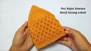 Download lagu Step by step honeycomb hat crochet tutorial for beginners mp3 Download lagu Step by step honeycomb hat crochet tutorial for beginners mp3
