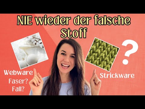 Kleidung nähen - Vermeide diese Fehler bei der Stoffwahl