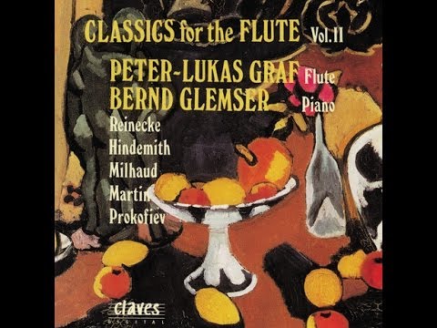 Peter-Lukas Graf & Bernd Glemser - Serge Prokofiev: Sonate, Op. 94 / Allegro con brio