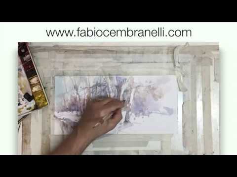 Watercolor/Aquarela  - Demo - Snow 20