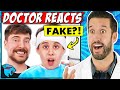 ER Doctor REACTS to EVERY MrBeast 