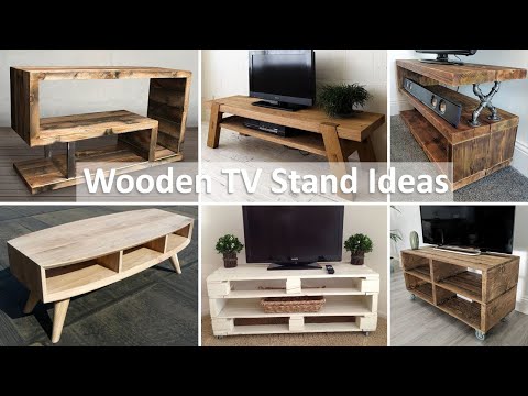 Wooden TV Stand Design - Wooden TV Unit Ideas