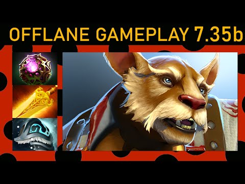✨33 Brewmaster 82% Kill participation! Offlane Gameplay 7.35b - Dota 2 Top MMR