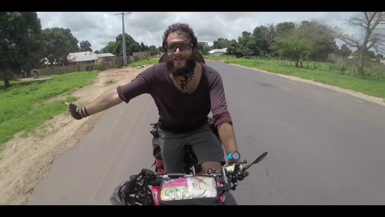 Feel the happiness on the African roads