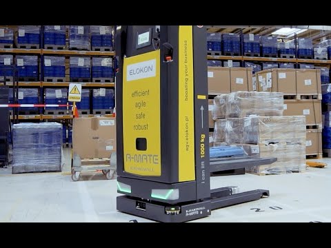 Meet AMATE - mobile robot from ELOKON