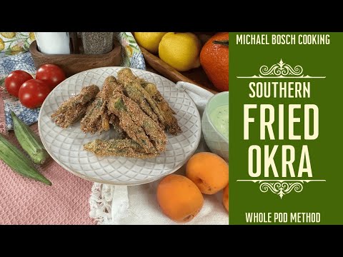 Crispy Southern Fried Okra | Whole Pod Method with Bold Seasoning!
