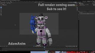 FNAF Funtime Freddy You Can’t Hide Blender Animation