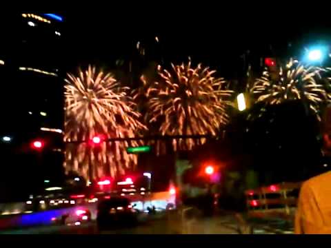 Unknown problems at fireworks in Detroit(2)