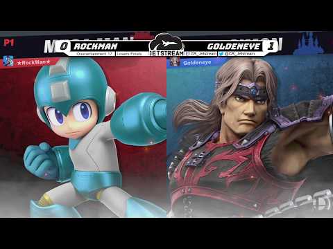 Quarantainment 17 Losers Finals - RockMan (MegaMan, Byleth) Vs. Goldeneye (Simon) - SSBU
