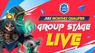 【クラロワ】CRL26 7月マンスリー予選 DAY 2 日本選手応援！！[日本語]