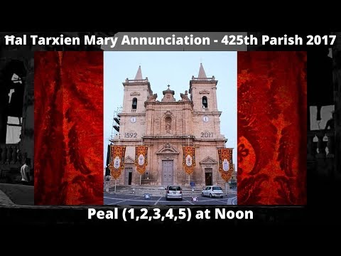 Mota f'12:00pm (2017 - 1,2,3,4,5) - Tarxien Marija Annunzjata - 425 Sena Parroċċa - 5 Qniepen